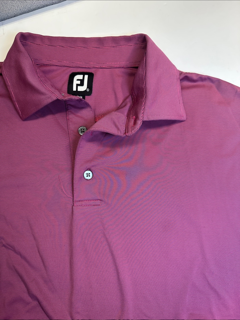 FootJoy FJ Golf Polo, Performance Fabric Men's XL Lightweight Poly-Spandex Blend
